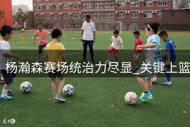杨瀚森赛场统治力尽显 关键上篮锁定胜局